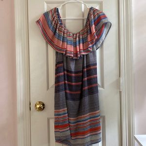 Off-the-shoulder Topshop Dress